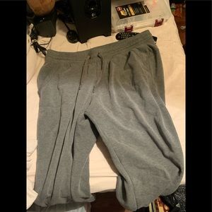 Grey sweat pants